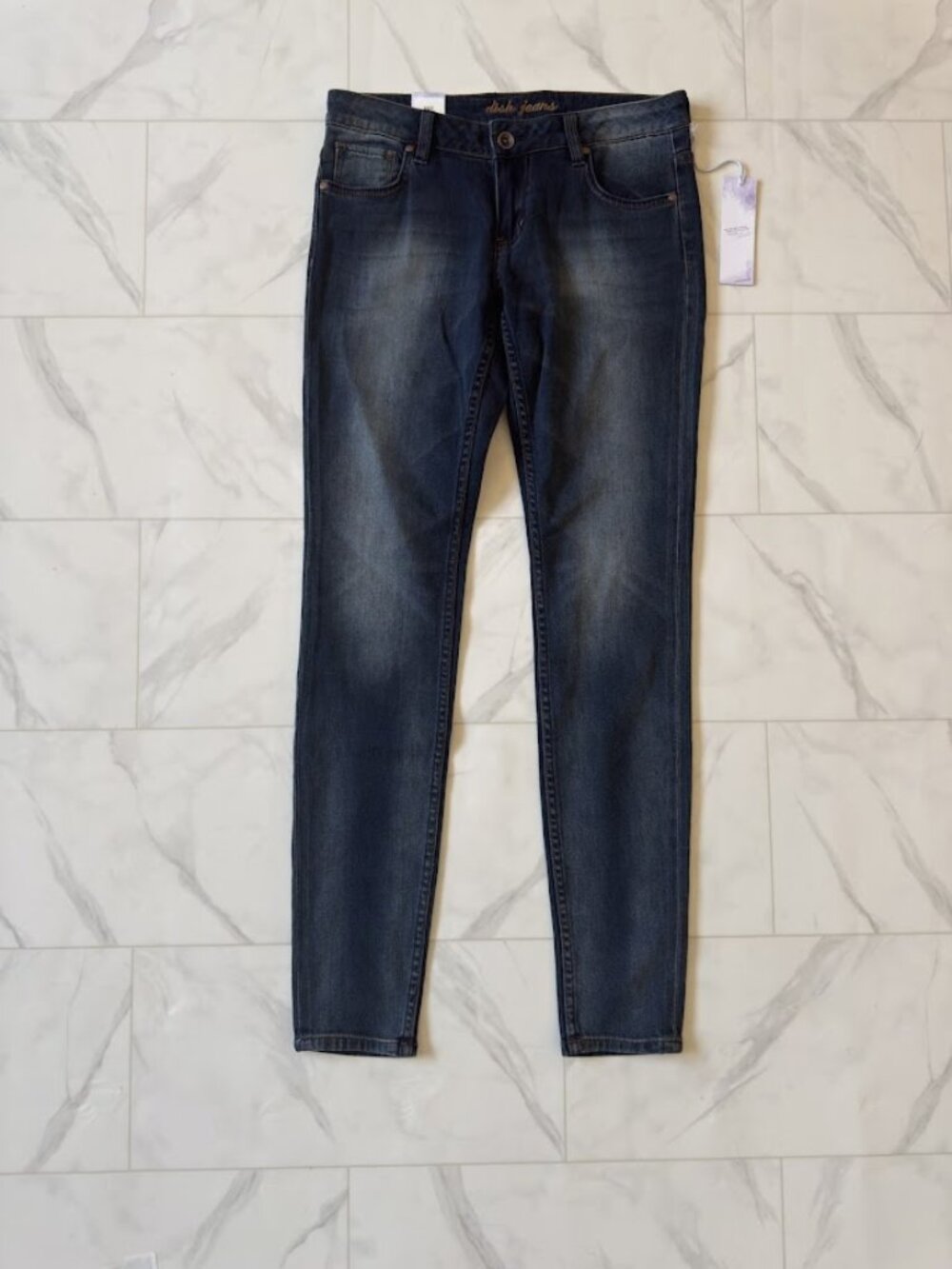 NWT Dish Performance Denim Skinny Jeans W30 L32 Dark Wash